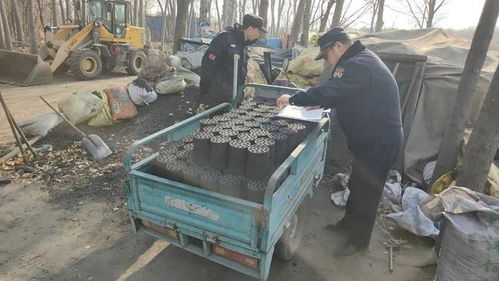 联合执法 小汤山镇查处一处无照售煤黑窝点